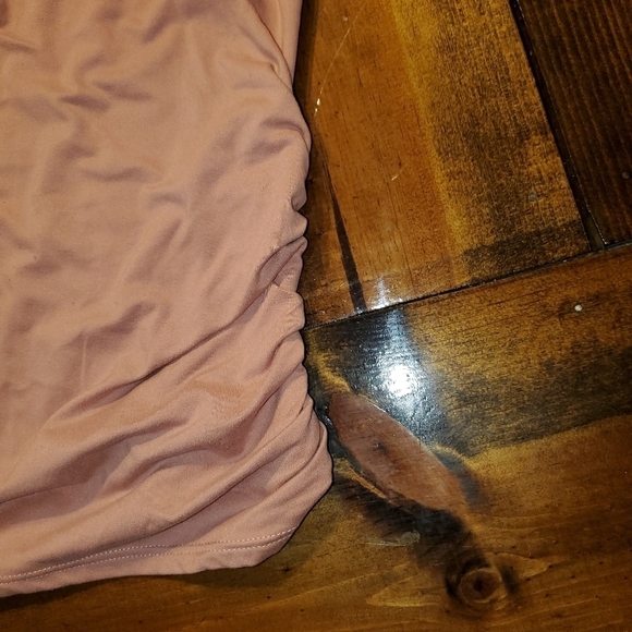 EVCR MATERNITY Mommy to Be tee Ruched sides baby feet XL - Picture 4 of 6